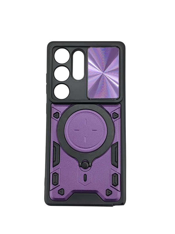 Shockproof Cover For Samsung Galaxy S25 Ultra With Camera Sliding Windows