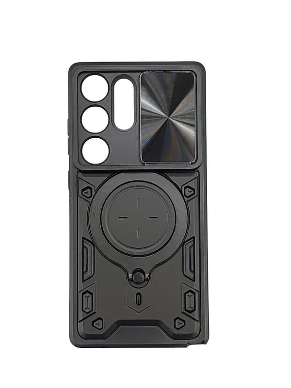 Shockproof Cover For Samsung Galaxy S25 Ultra With Camera Sliding Windows