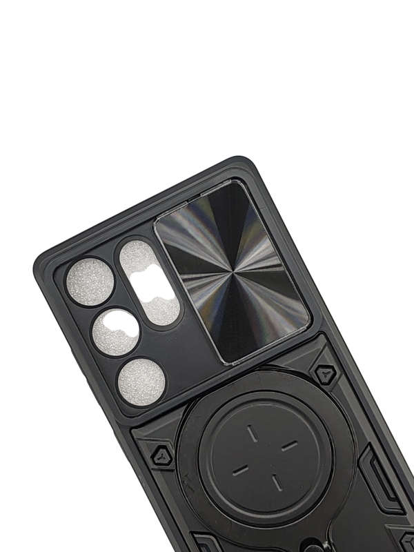 Shockproof Cover For Samsung Galaxy S25 Ultra With Camera Sliding Windows