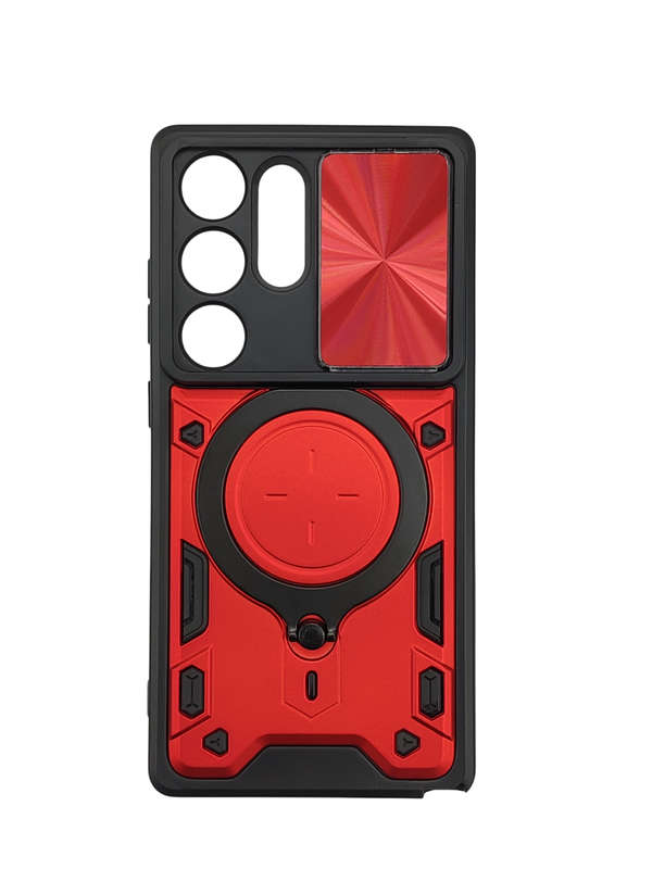 Shockproof Cover For Samsung Galaxy S25 Ultra With Camera Sliding Windows