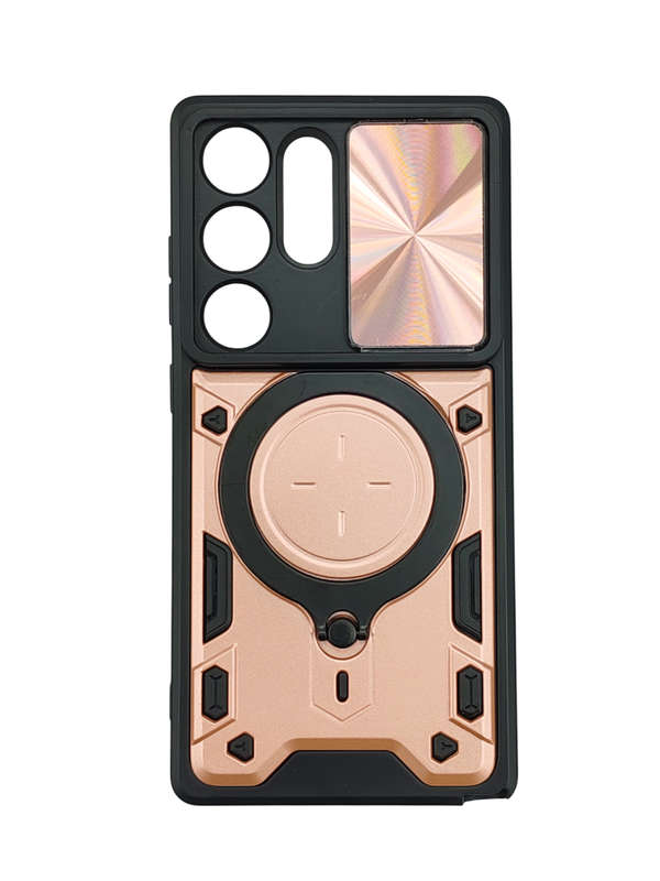 Shockproof Cover For Samsung Galaxy S25 Ultra With Camera Sliding Windows