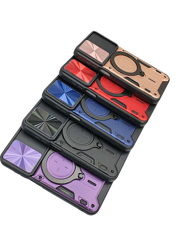 Shockproof Case Compatible with Samsung Galaxy A15 With Camera Sliding