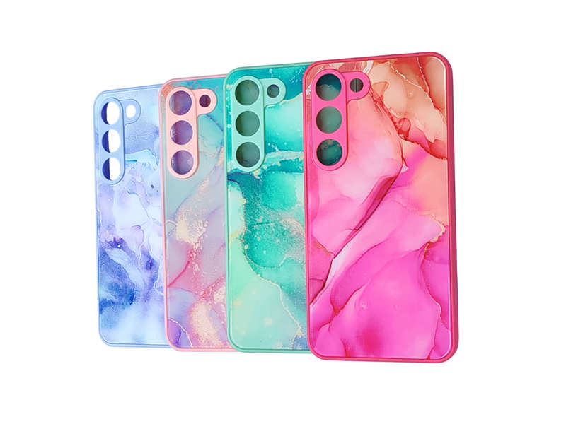 Slim Fit Marble Design Cover Compatible with Samsung Galaxy S23