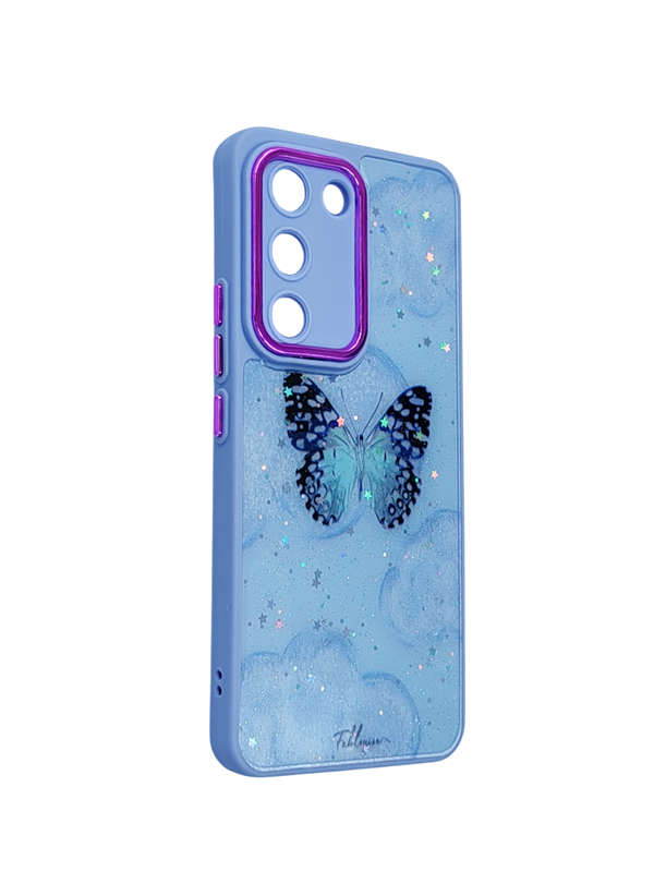 Beautiful Girls Design Marble Style Cover Compatible for Vivo Y100/Y200