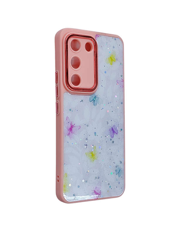 Beautiful Girls Design Marble Style Cover Compatible for Vivo Y100/Y200