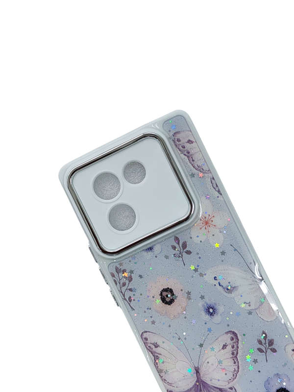 Beautiful Girls Design Marble Style Cover Compatible for Vivo V30e