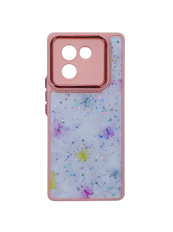 Beautiful Girls Design Marble Style Cover Compatible for Vivo V30e