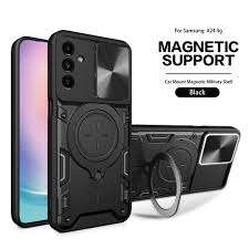 Shockproof Case Compatible with Samsung Galaxy A15 With Camera Sliding