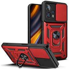 Shockproof Case For Honor  X5b & X5b Plus With Camera Sliding Window