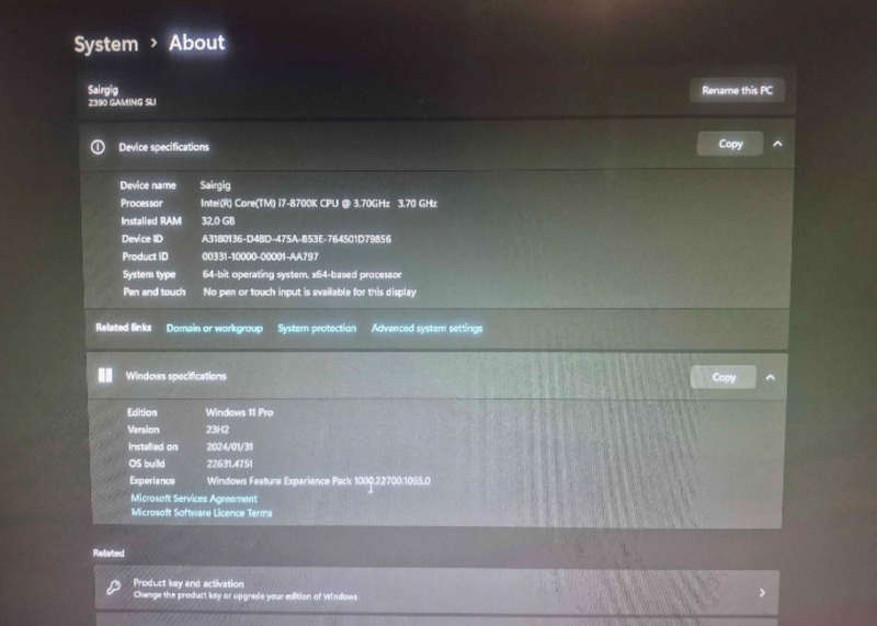 Gaming pc with 2X screens