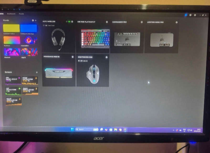Gaming pc with 2X screens