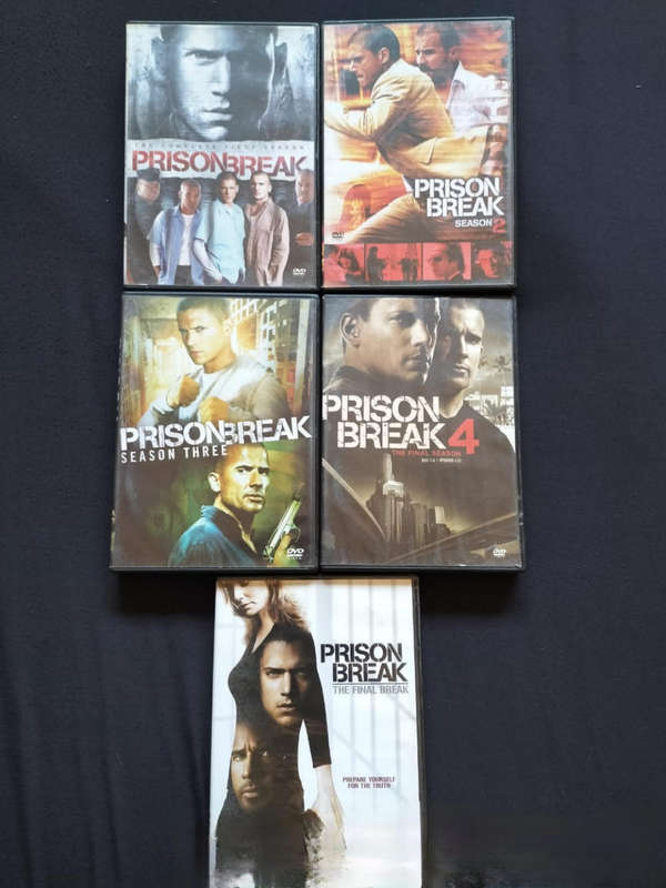 Prison Break Box Set (Preloved - watched once) R1,500.00