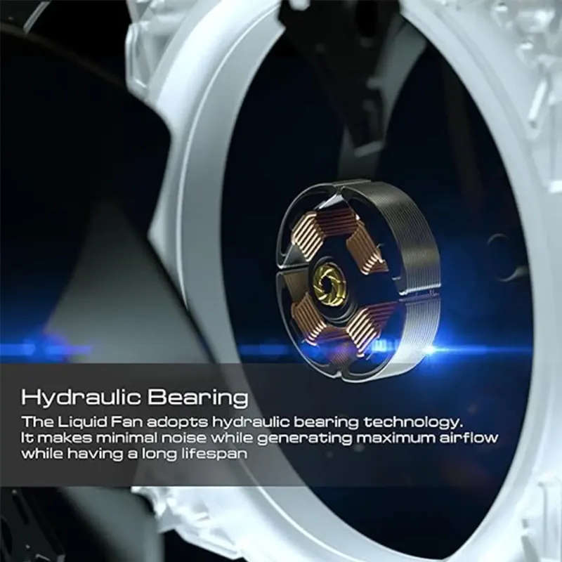 Gamdias Chione P2-360R High-Performance CPU Liquid Cooler