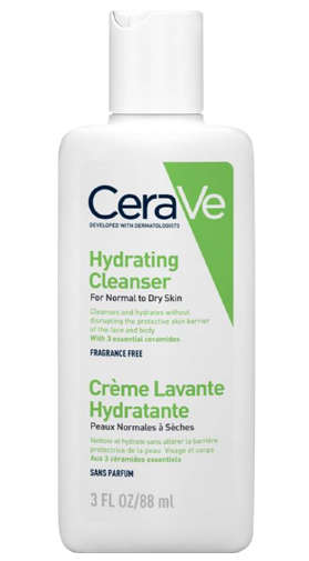 CeraVe Hydrating Cleanser For Normal To Dry Skin 88ml