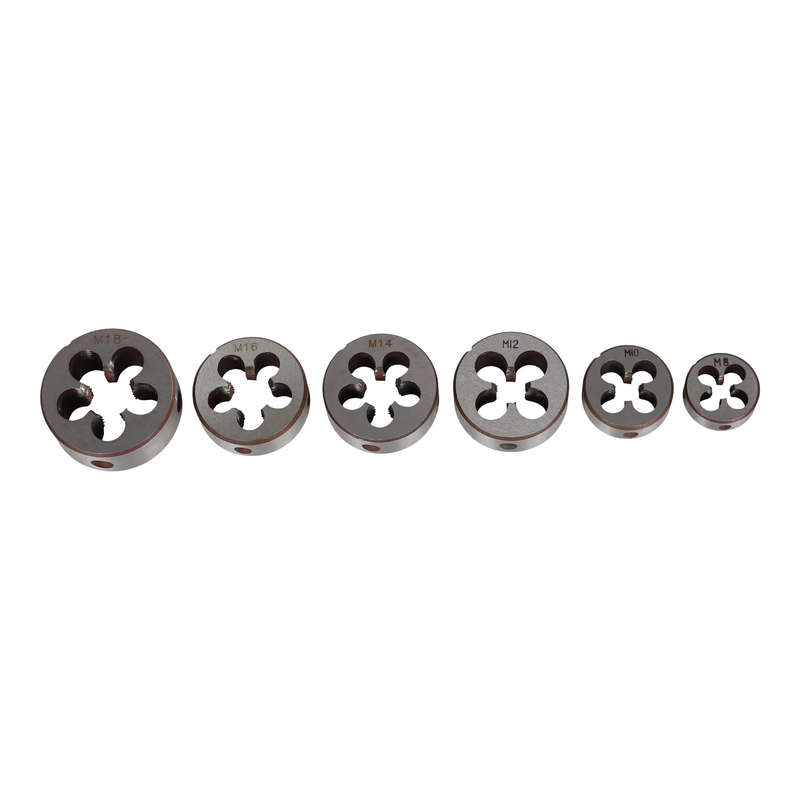 MAC AFRIC 6pcs Set of Threading Rod Dies for Electric Pipe Threader