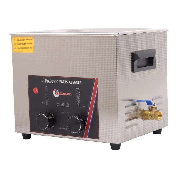 10L Ultrasonic Parts Cleaner with Heat & Timer Control