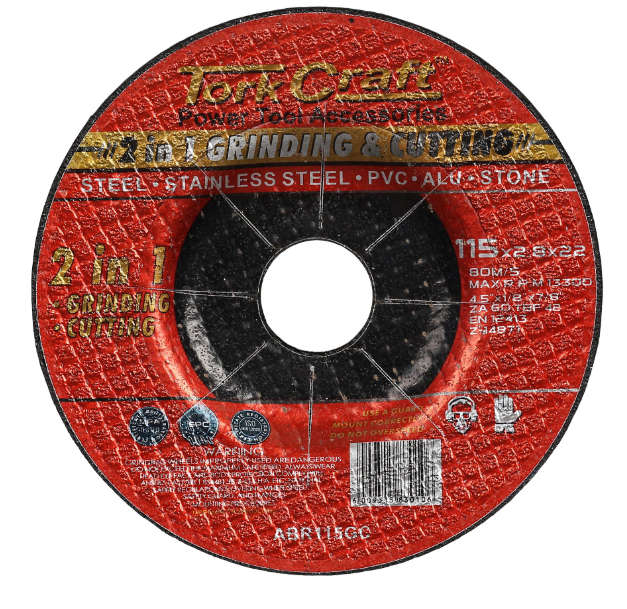 TORK CRAFT 2 - in - 1 Grinding & Cutting Disc
