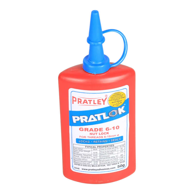 Pratley Pratlok® Grade 6-10 Medium-Strength Thread Locker - 50g