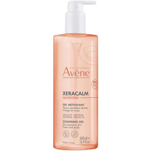 Avene Xeracalm Nutrition Gel 500ml 3 Pack combo