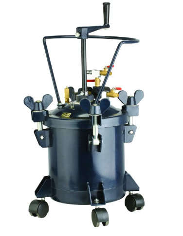 MAC AFRIC 10 L Paint Spray Pot with Manual Agitator and Inner Bucket