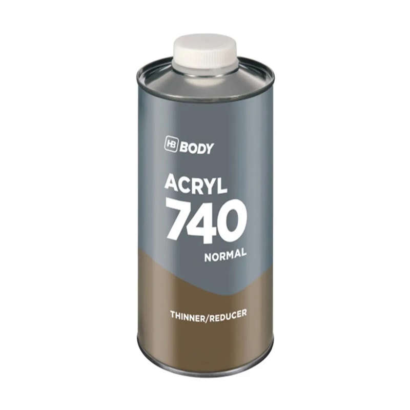 HB BODY Body 740 NORMAL Acrylic Thinner (Reducer), Transparent