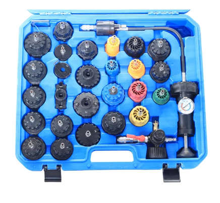 MAC AFRIC 33pce Radiator Pressure Cap Leak Test Kit