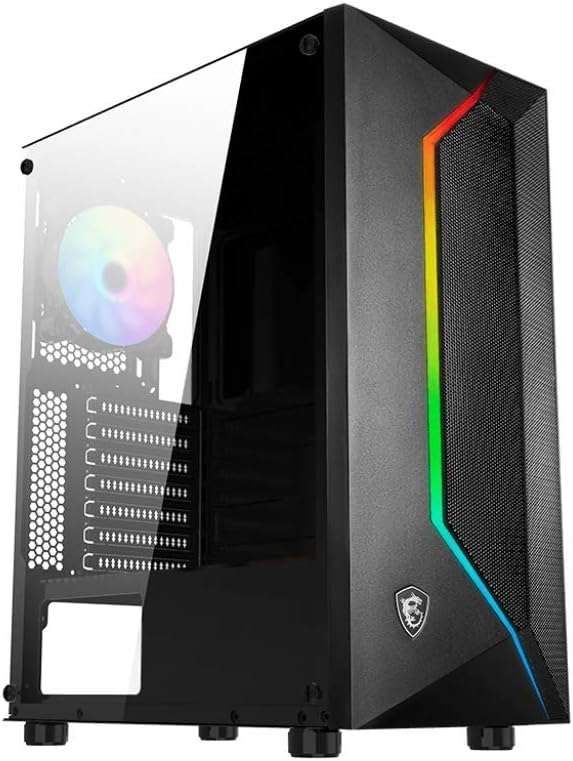 MSI Vampiric MAG 100R ATX Gaming Case - Black