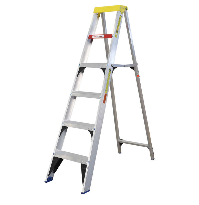 1.8 M Plastic Top Aluminium Ladder