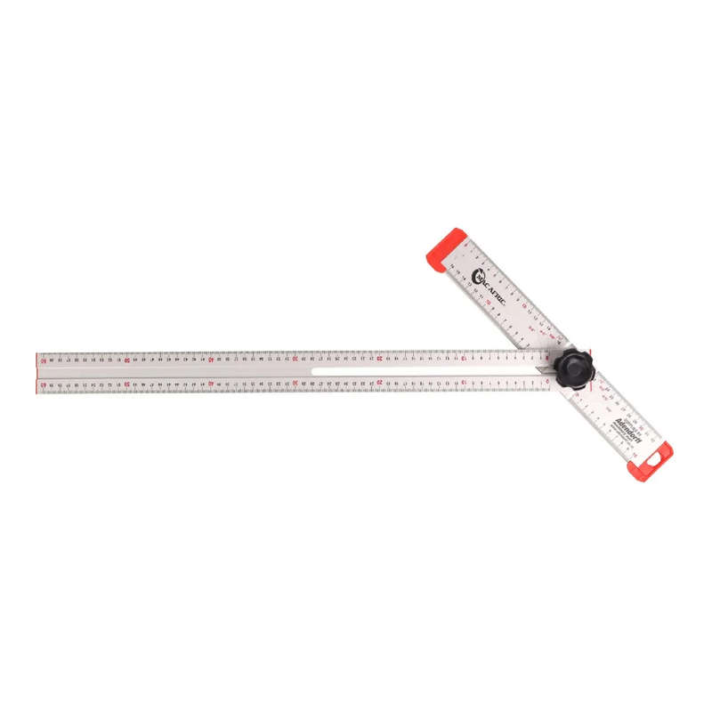 Multi-Function Adjustable T-Square Ruler