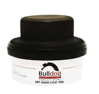 BULLDOG AUTO Dry Guide Coat Control Powder, Black