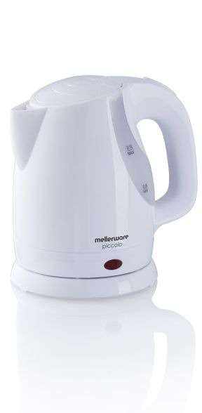 Mellerware 900ml Piccolo Mini Cordless Kettle - White