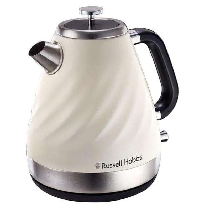 Russell Hobbs 1.7 Litre Swirl Cream Cordless Kettle RHSWIRLK