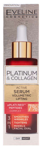Eveline Platinum & Collagen Active Serum Volumetric Lifting 30ml