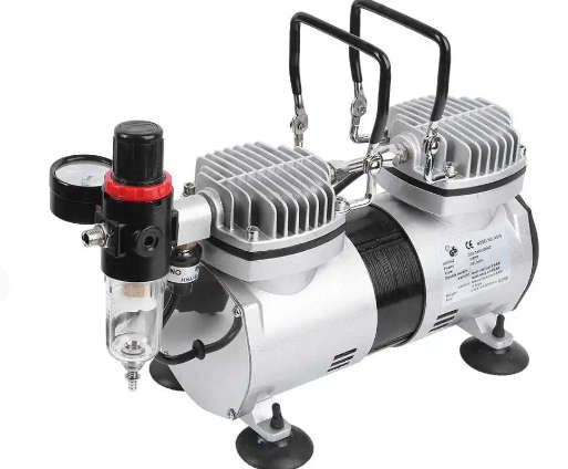 MAC AFRIC Dual Cylinder Mini Oil Free Compressor