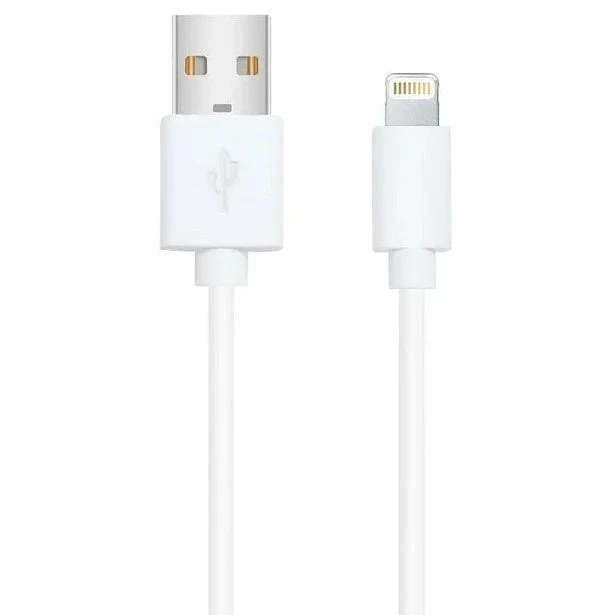 Supa Fly USB Type A to Apple Lightning MFI 1.2m Cable - White
