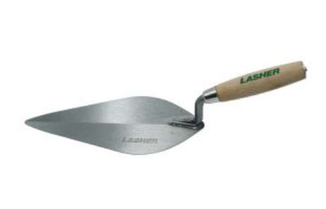 LASHER Brick Trowel with Wood Handle (250 MM)