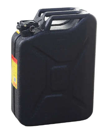 MAC AFRIC Matt Black Metal 20 Litre Jerry Can 0.8 mm