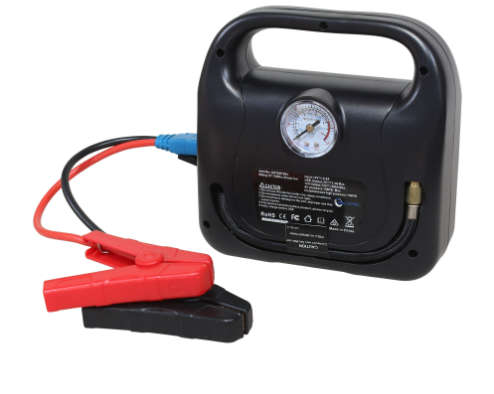 All-in-One 12V Lithium Jump Starter & Built in Inflator