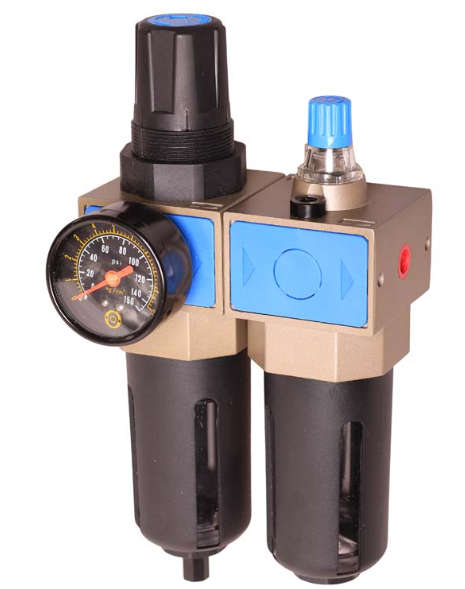 Air Regulator, Water Trap and Lubricator 6.35 MM