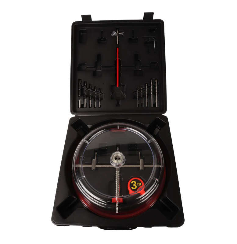 ADJUSTABLE CIRCLE CUTTER SET 40-300mm