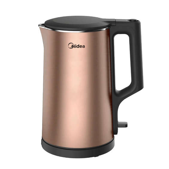 Midea 1.7L Cool Touch Kettle Rose Gold