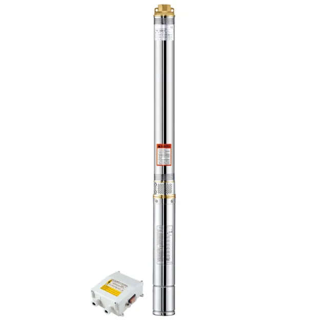 MAC AFRIC 3" 0.55 kw Borehole Pump Complete Kit (Pump, Control Box & Wiring)