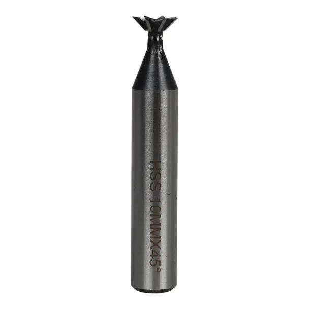 HSS 45Â° Dovetail Milling Cutter - 10 x 10 mm