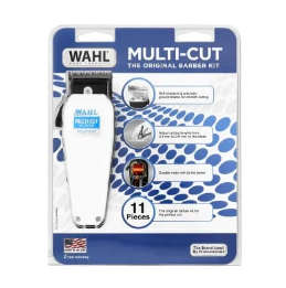 Wahl Multi-Cut Barber Hair Clipper Kit 11 Piece