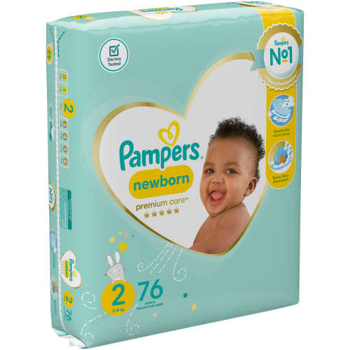 Pampers Premium Care Nappies Size 2 76's