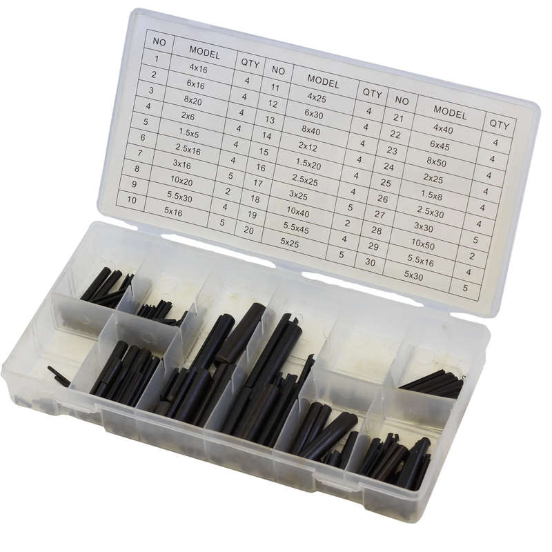 MAC AFRIC 120 PCS Assorted Roll Pin Set