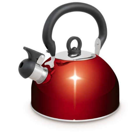 Campfire Whistling Kettle Red 2.5L