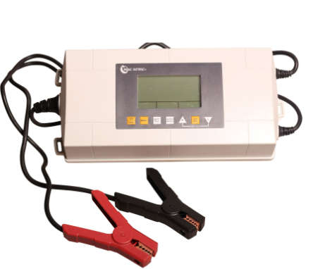 DC 12V 25A / 24V 12.5A Intelligent Battery Charger & Analyzer