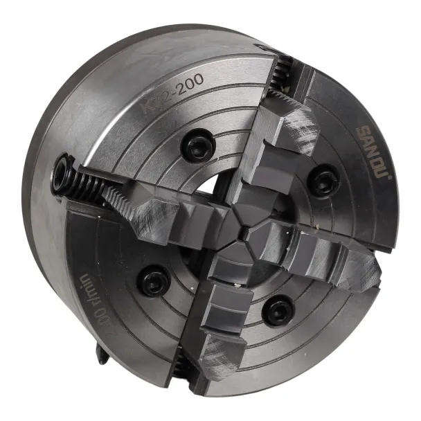 200 mm 4-Jaw Independent Chuck with Back Plate for ELATHE750