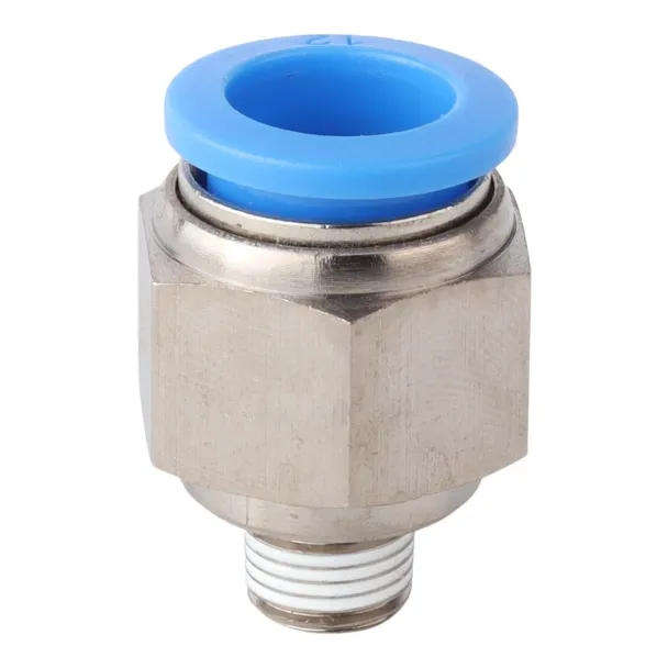 AIR CRAFT PU Hose Fitting Straight Stud Male Threaded (12mm x 1/8'')